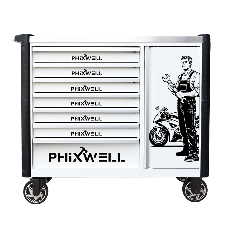 719516 PHIXWELL 7 zásuvková skriňa na náradie nový model